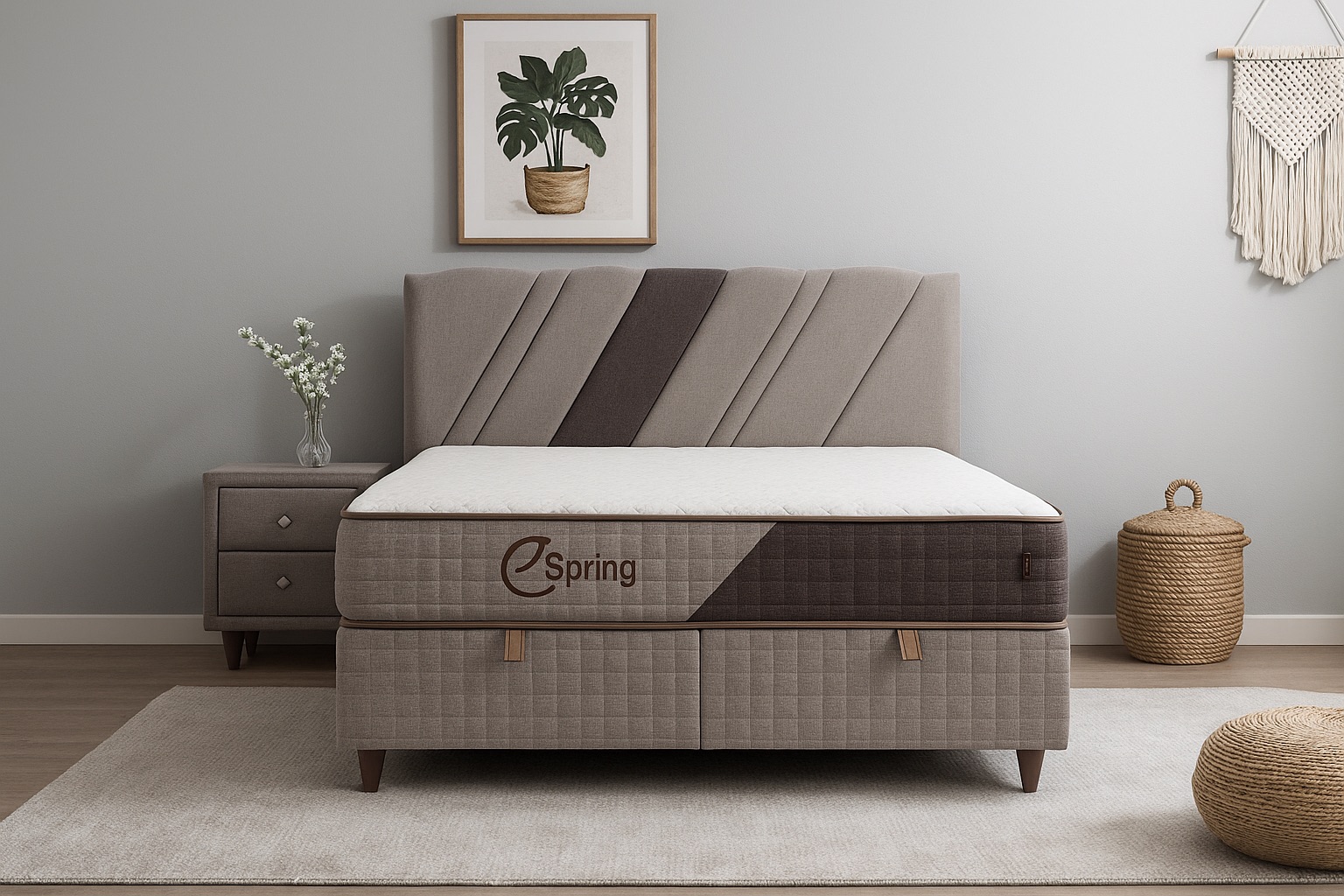 MYVISCOO Spring boxspring ágyszett